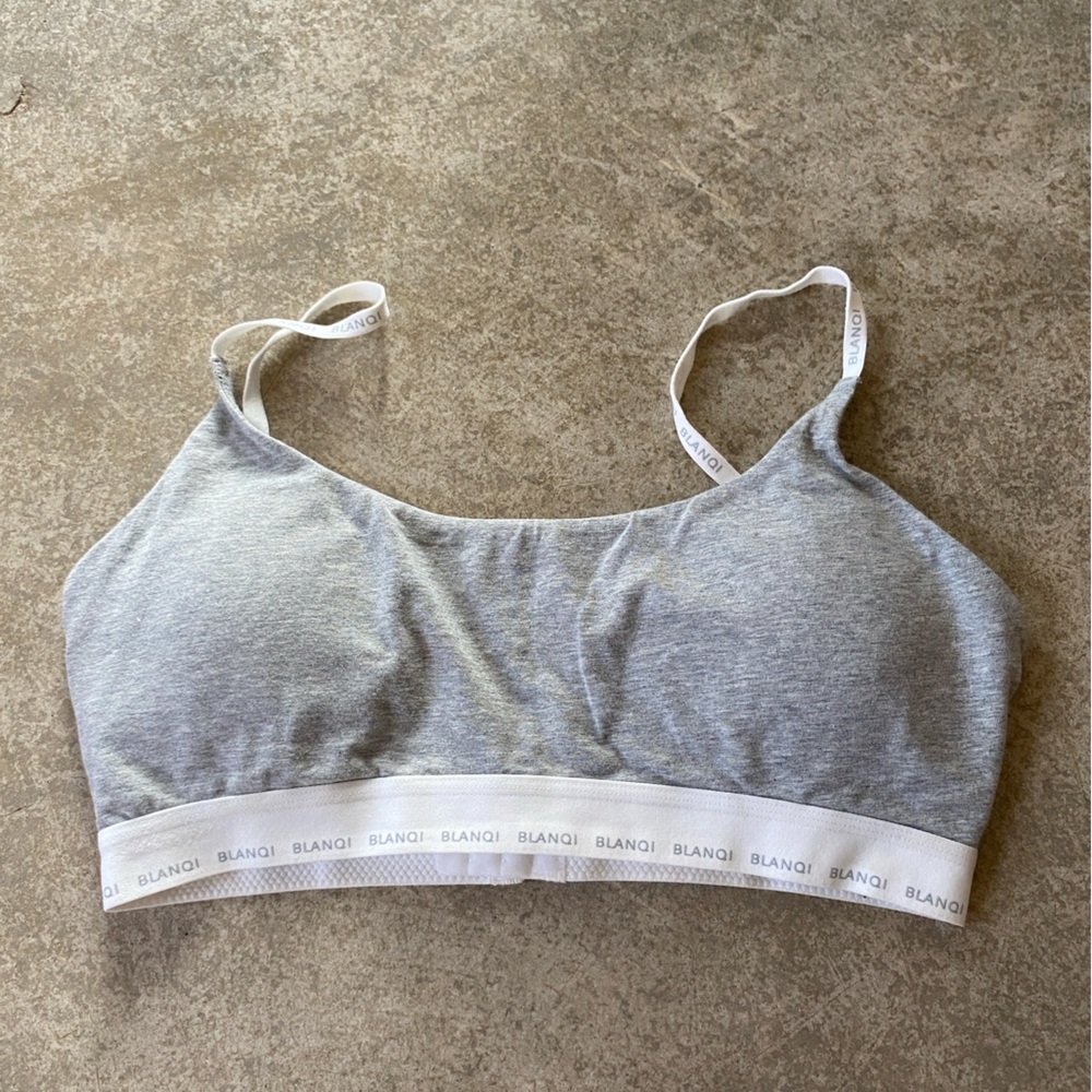 BLANQI Heather Gray Bralette